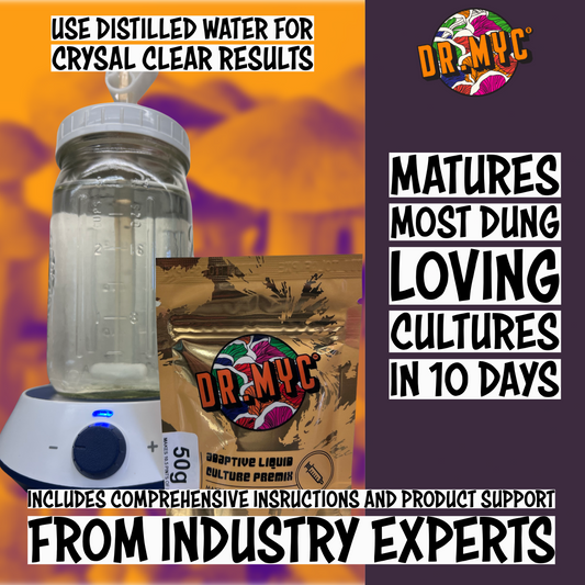 Adaptive Liquid Culture Premix - makes 990 10 mL syringes/21 pints of LC - View 2