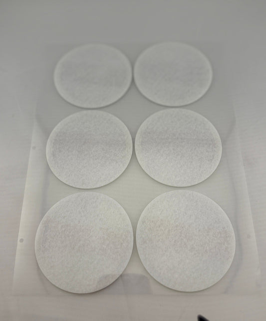 DrMyc Needle Punted Cotton Monotub Filters - 2.75" for 2.5" Monotub Holes - View 2