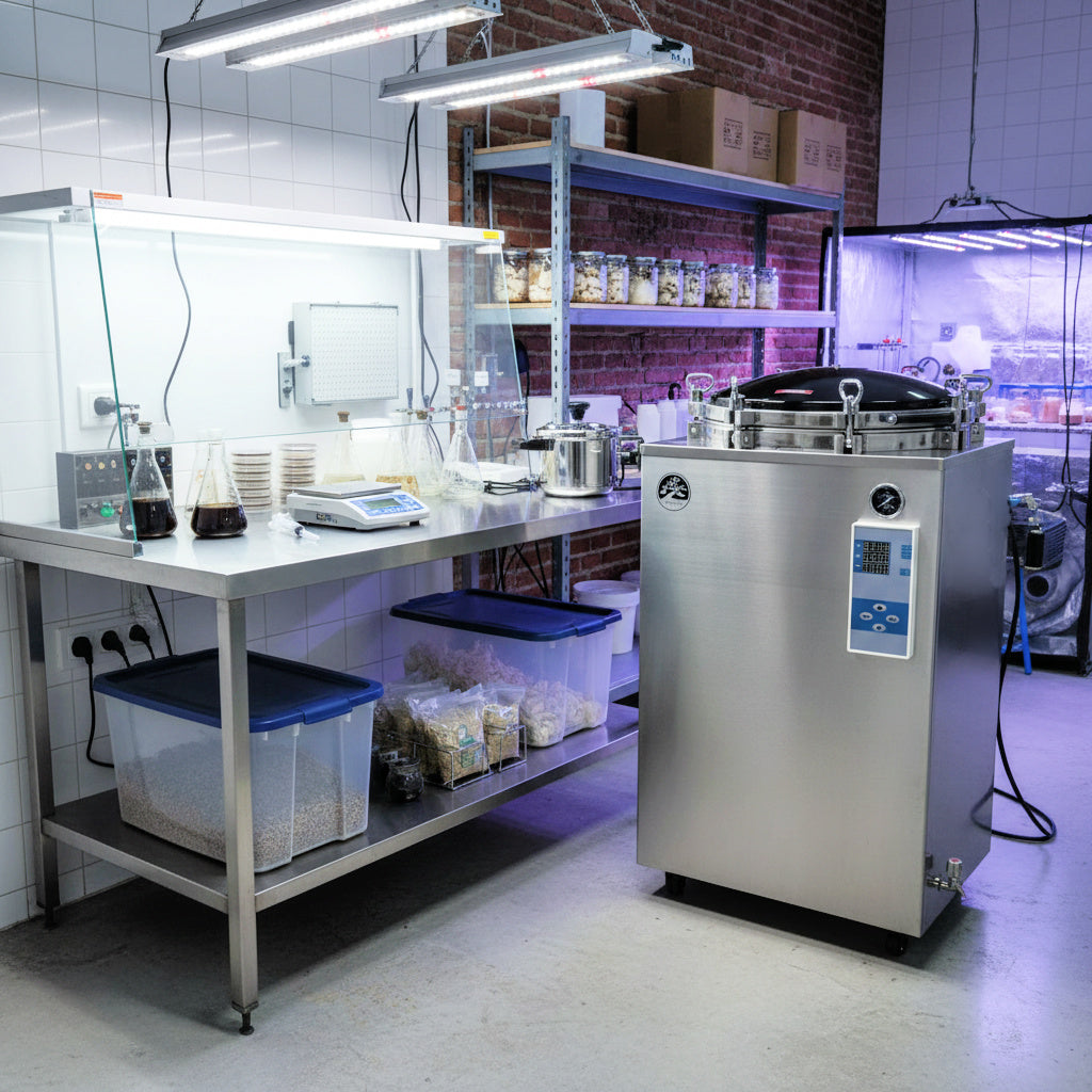 150L Commercial Pressure Sterilizer - Digital Electric Mushroom Autoclave - Image 4