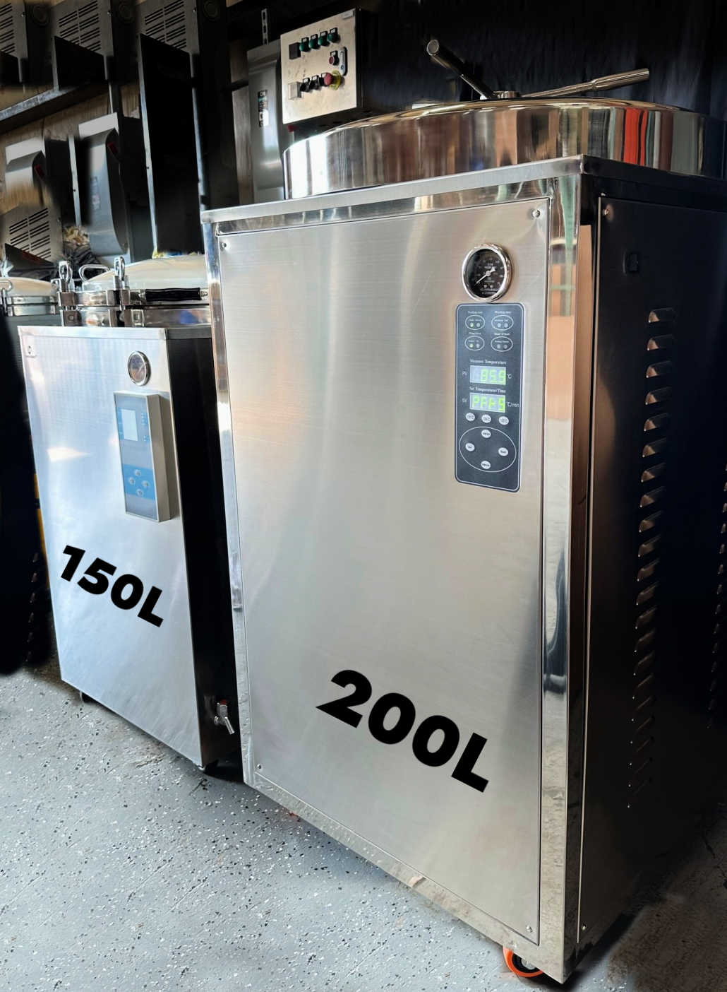 200L Commercial Pressure Sterilizer - Digital Electric Mushroom Autoclave - Image 6