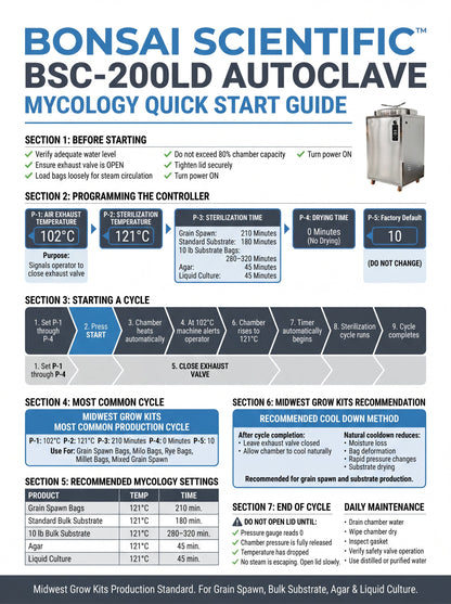200L Commercial Pressure Sterilizer - Digital Electric Mushroom Autoclave - Image 3
