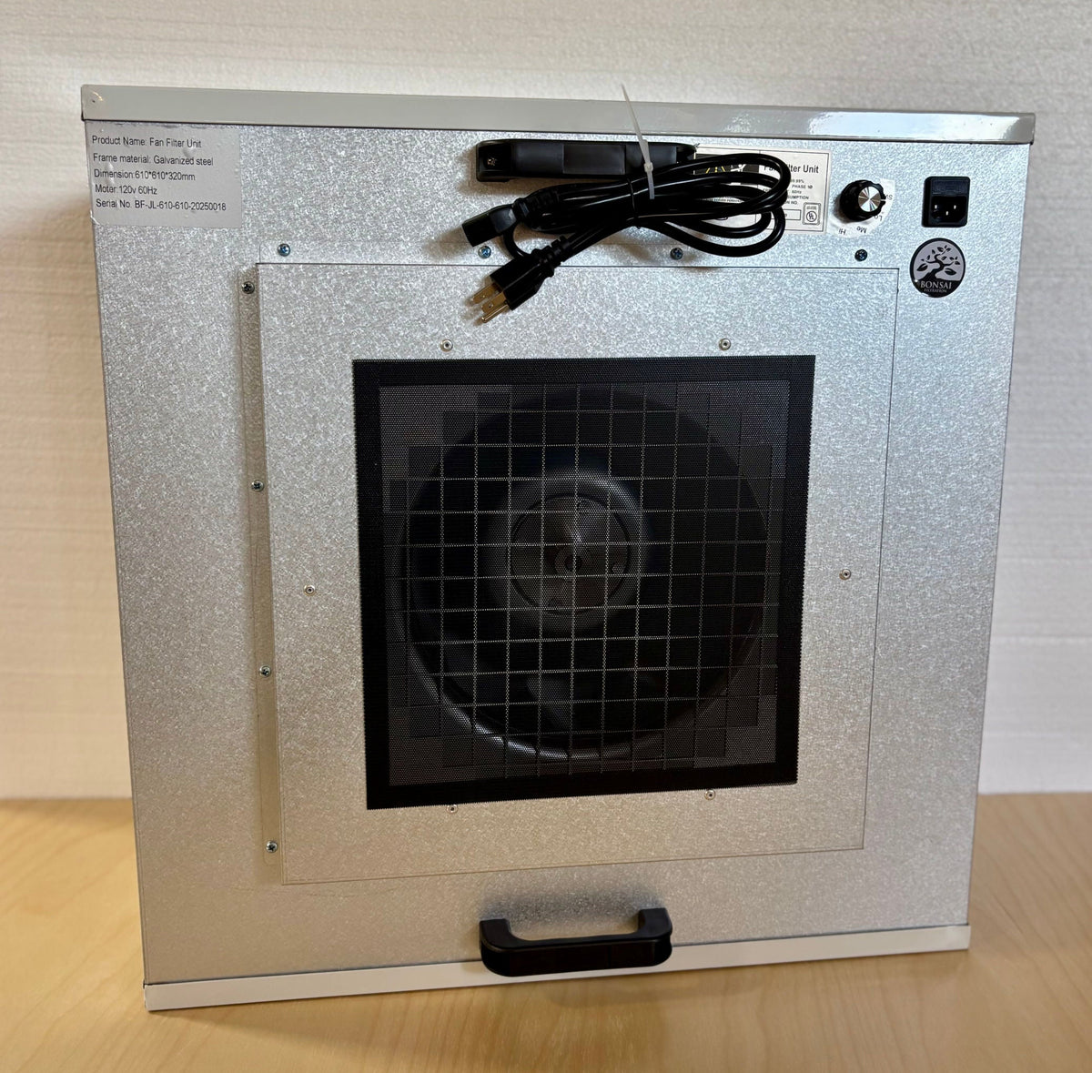 Bonsai 2 x 2 ft 99.99% HEPA Flowhood Fan Filter Unit (FFU) 120V - Image 5