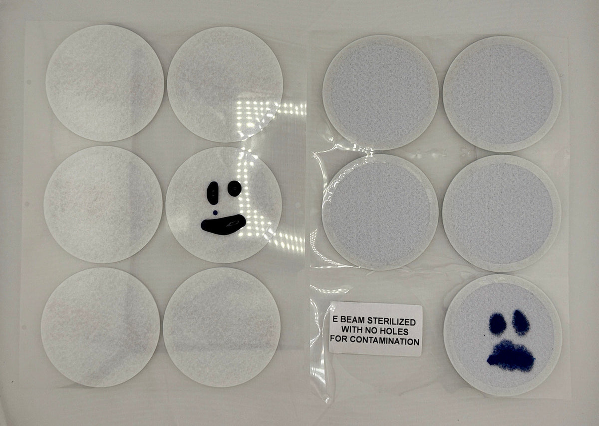 DrMyc Needle Punted Cotton Monotub Filters - 2.75" for 2.5" Monotub Holes - View 3