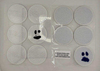 DrMyc Needle Punted Cotton Monotub Filters - 2.75" for 2.5" Monotub Holes - View 3