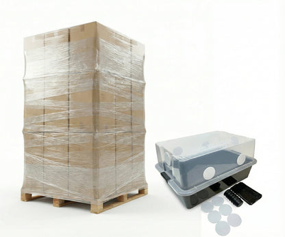 Wholesale Lot Grower's Select Monotub Fruiting Chambers with Filter Disks and Liners 1- Pallet - Image 1