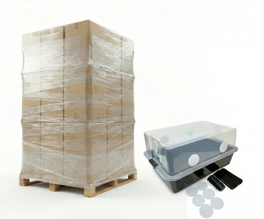 Wholesale Lot Grower's Select Monotub Fruiting Chambers with Filter Disks and Liners 1- Pallet - Image 1