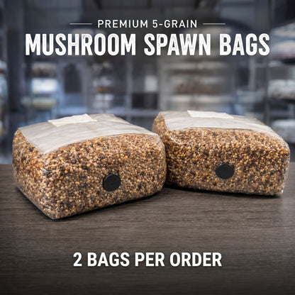 Premium 5-Grain Spawn Bags | Sterile Grain Bags for Mushroom Cultivation - Image 2