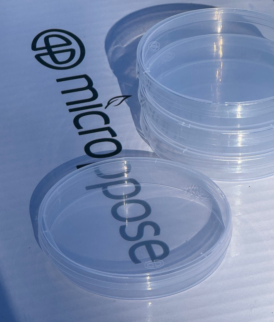 Microppose Reusable Autoclavable Petri Dishes 90mm x 15mm Plates With Vented Lid, Sterile (500-Pack Case) - Image 3