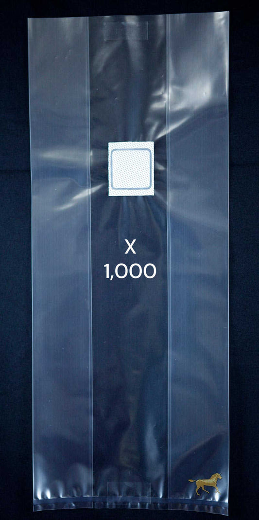 Unicorn Medium Spawn Bags Case (1,000 Bags) 10T 0.2 Micron Filter - Image 1
