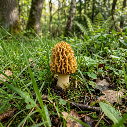 Illinois Wild Golden Morel Colonized Agar Plate - Image 2